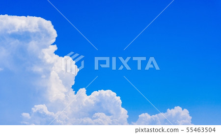 Summer blue sky 55463504