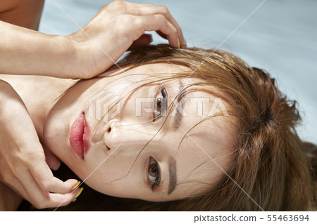 Water, wave, beauty, young woman Water, wave, beauty, young woman 55463694