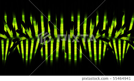 CG particle Light emitting ball sheet Green Yellow green 55464941