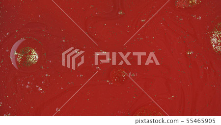 Abstract psychedelic background. Ink in a multicolored liquid Abstract psychedelic background. Ink in a multicolored liquid 55465905