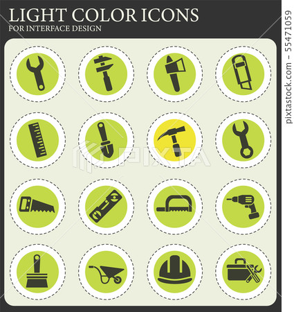 work tools icon set work tools icon set 55471059