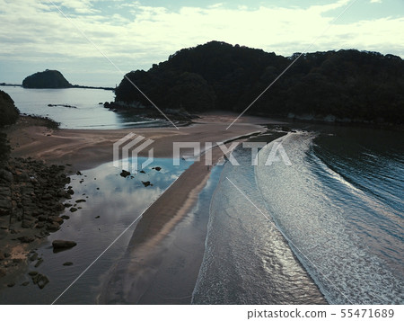 海站Toyocho海岸的鳥瞰圖 海站Toyocho海岸的鳥瞰圖 55471689