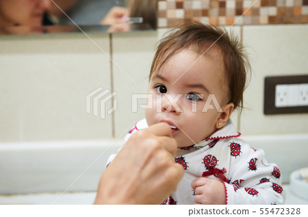 First brushing teeth experience First brushing teeth experience 55472328