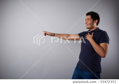 Laughing young man Laughing young man 55472351