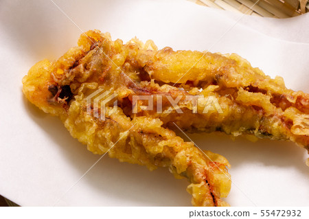 Tempura of Ikajuso. 55472932
