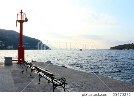 Dubrovnik old town Porporera lighthouse 55473275