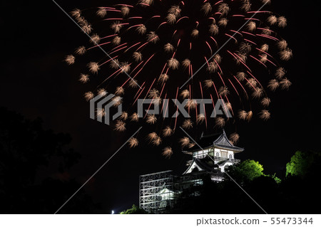 Inuyama Castle and Fireworks Inuyama Long Run Fireworks Inuyama Castle and Fireworks Inuyama Long Run Fireworks 55473344