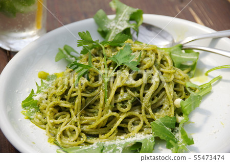 羅勒意大利面 55473474