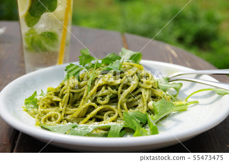 Basil pasta 55473475