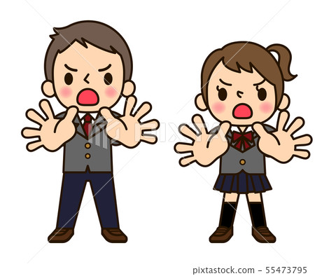 男女學生服裝停止 男女學生服裝停止 55473795