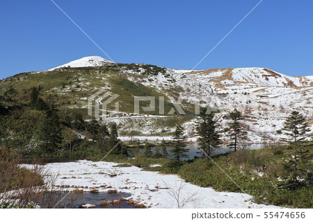 Kusatsu Shirane山在秋天群馬縣 Kusatsu Shirane山在秋天群馬縣 55474656