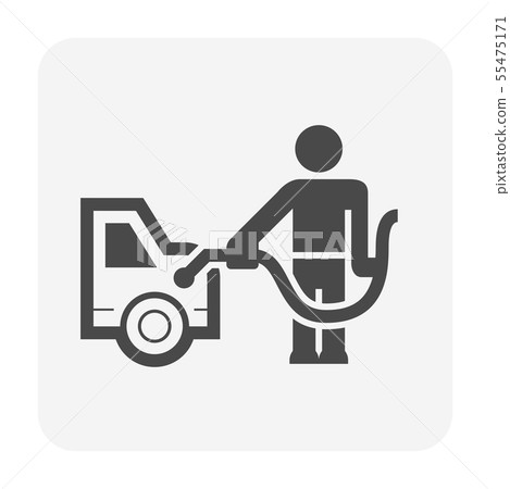 gas station icon gas station icon 55475171