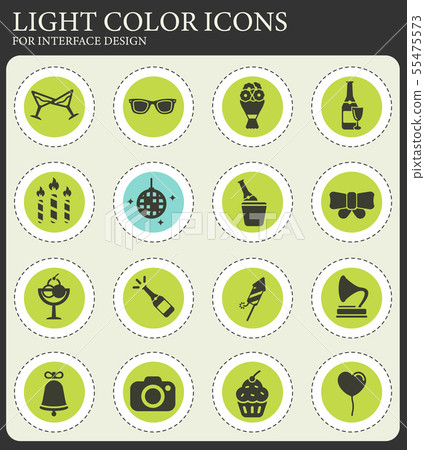 Party simply icons 55475573