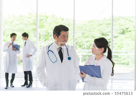 Businessman, hospital, nursing home, doctor Businessman, hospital, nursing home, doctor 55475613