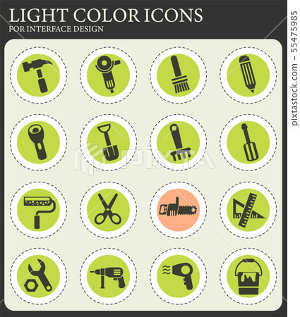 work tools icon set work tools icon set 55475985