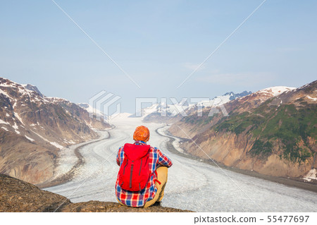 Salmon glacier Salmon glacier 55477697