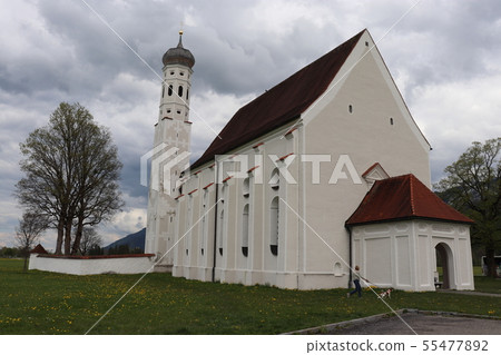 St. Coroman Church Füssen Romantic Road Germany St. Coroman Church Füssen Romantic Road Germany 55477892