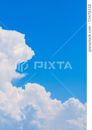 Summer blue sky 55478338