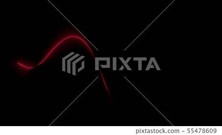 CG particle light emitting ball red red red 55478609