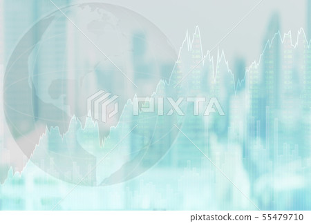 investment world background 55479710