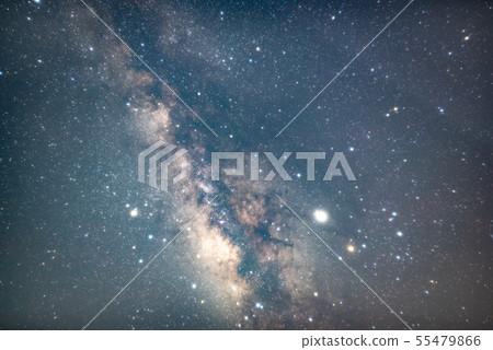 Milky way in summer Milky way in summer 55479866