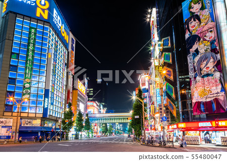 東京秋葉原夜間電動街 東京秋葉原夜間電動街 55480047