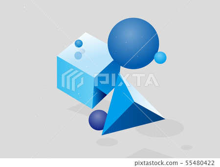 三維圖形狀設計 三維圖形狀設計 55480422