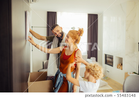 Pleasant cute blonde by helping his parents Pleasant cute blonde by helping his parents 55483148