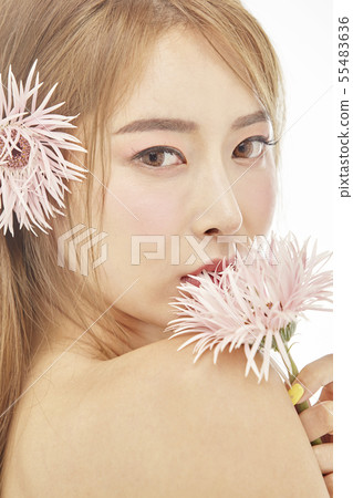 Flowers, Beauty, Young Women Flowers, Beauty, Young Women 55483636