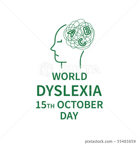 Line logo of Dyslexia Day 55483859