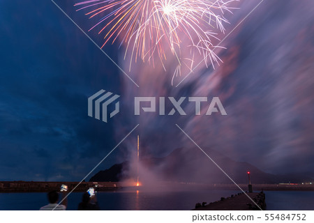Fireworks display Fireworks display 55484752