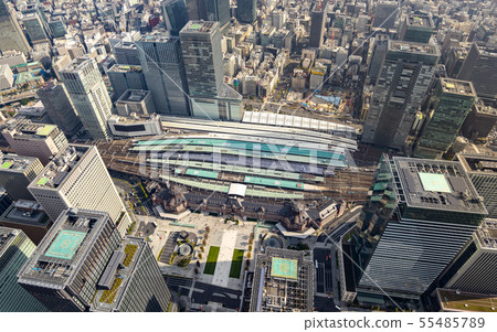Tokyo Station from the sky Tokyo Station from the sky 55485789