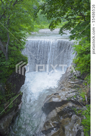 Yubuki Falls Yusu River summer view Yubuki Falls Yusu River summer view 55486516