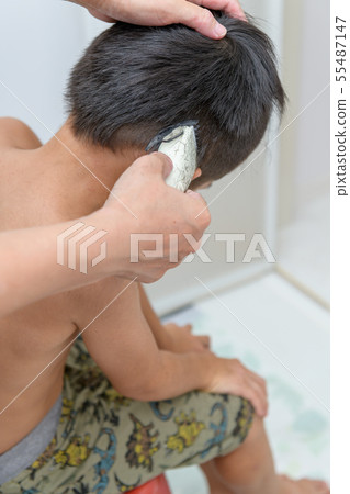 Toddler haircut hair clipper 55487147