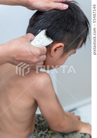 Toddler haircut hair clipper 55487149