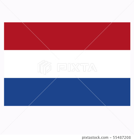 Flag of Netherlands. Illustration. 55487208
