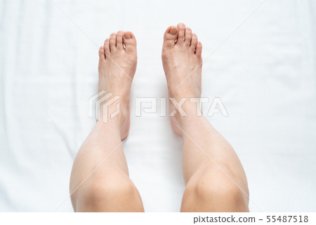 男性腿部脫毛後圖像男性腿 55487518