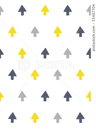 Seamless Nordic pattern 55487704