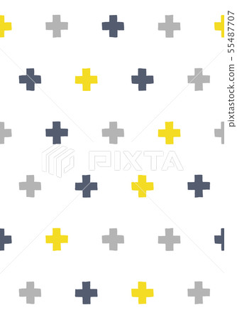 Seamless Nordic pattern Seamless Nordic pattern 55487707