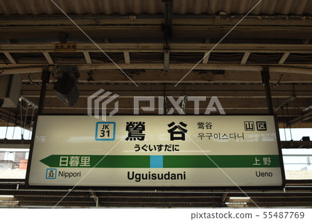 桐谷站（京濱東北線北線）的車站名顯示版 55487769