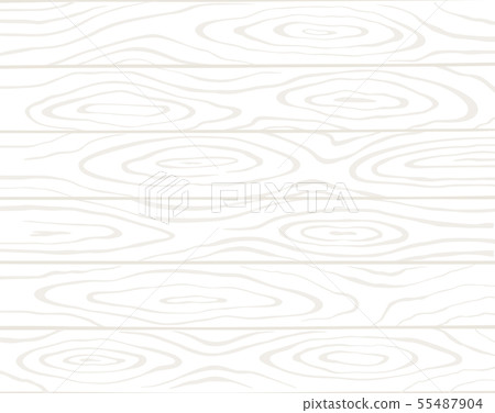Realistic white wooden surface background. Top view. Hand drawn, no trace. 55487904