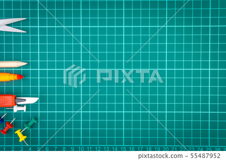 Knives cutter, pencil, scissor and stationary on Knives cutter, pencil, scissor and stationary on 55487952