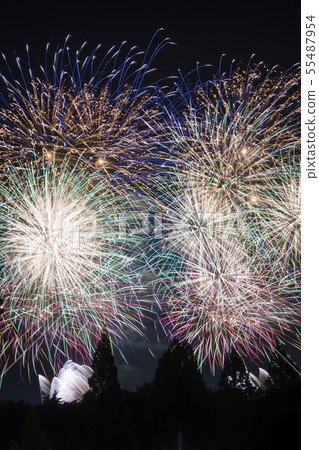 Fireworks Summer Festival Aya Summer Festival Fireworks Summer Festival Aya Summer Festival 55487954