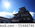 Nagahama Castle bathed in the sun Nagahama Castle bathed in the sun 55488746