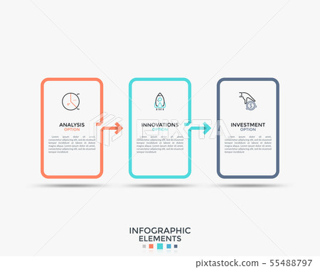 Modern Infographic Template Modern Infographic Template 55488797
