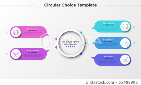 Modern Infographic Template Modern Infographic Template 55488908
