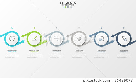 Modern Infographic Template Modern Infographic Template 55489078