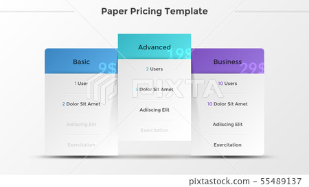 Modern Infographic Template 55489137