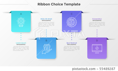 Modern Infographic Template 55489287