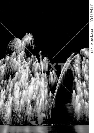 (Sepia) Tsu fireworks display (Sepia) Tsu fireworks display 55489437